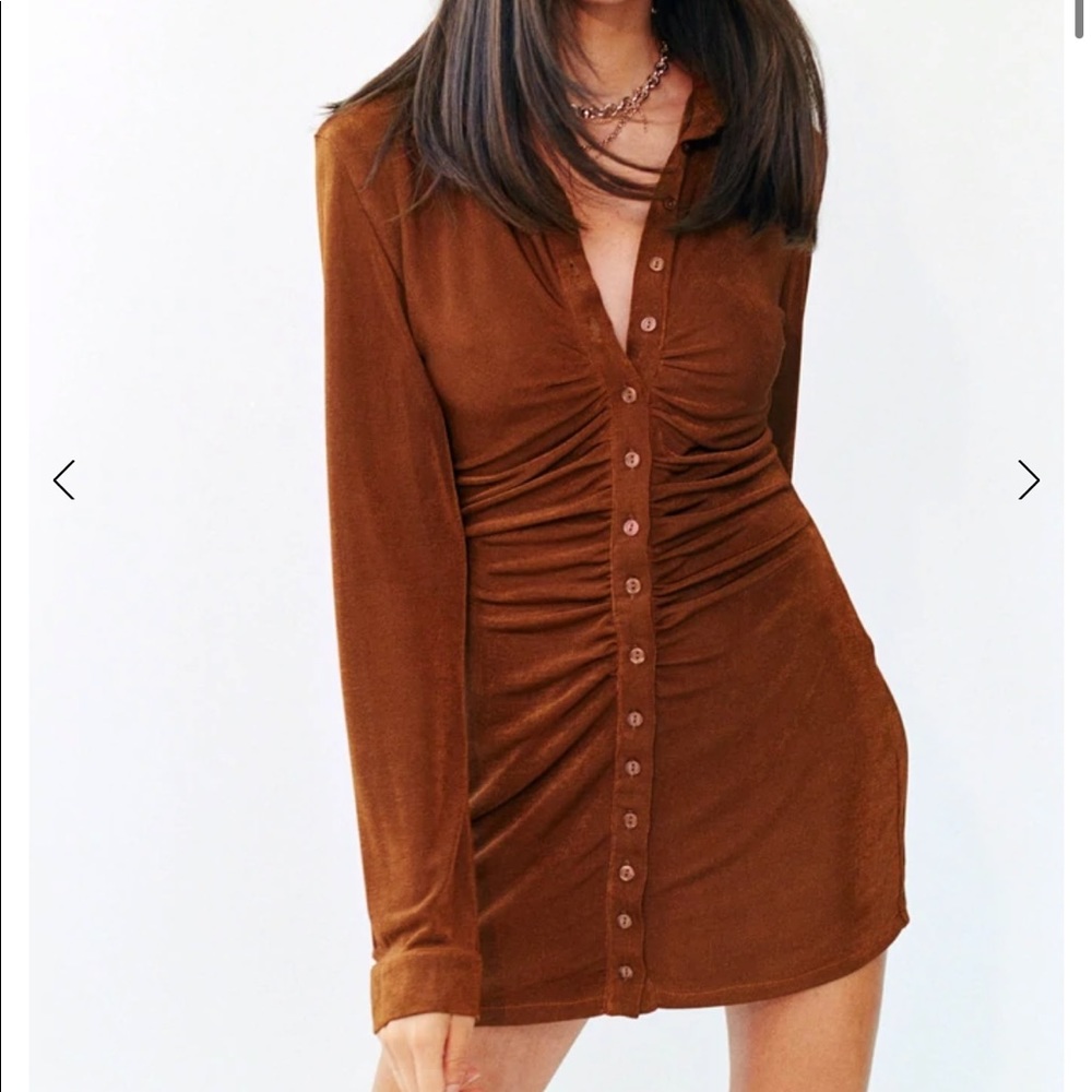 With Jean Andy Dress Chocolate